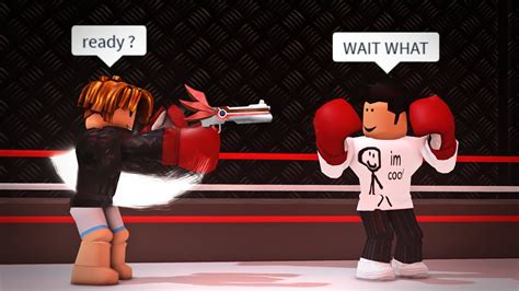 Roblox Boxing League Be Like Funny Moments Youtube