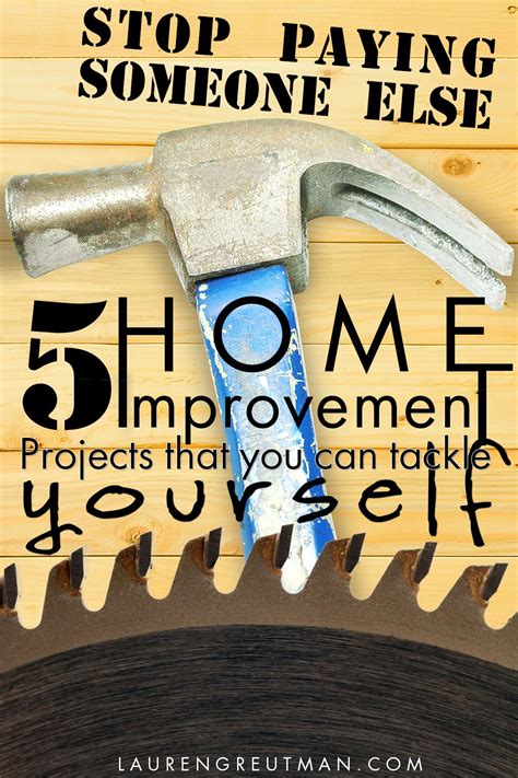 Stop Paying Someone Else Here Are 5 Home Improvement Projects That You