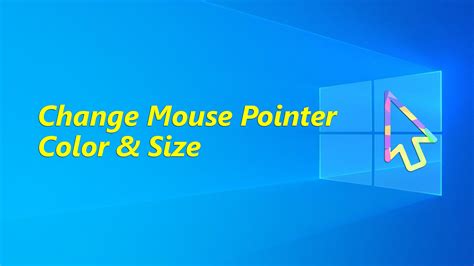 How To Change Mouse Pointer Color And Size In Windows Vrogue Co