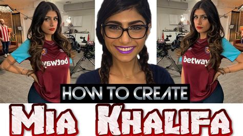 Fifa 21 How To Create Mia Khalifa Pro Clubs Youtube