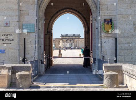 Vincennes France June 22 2019 Entry Gates To The Chateau De