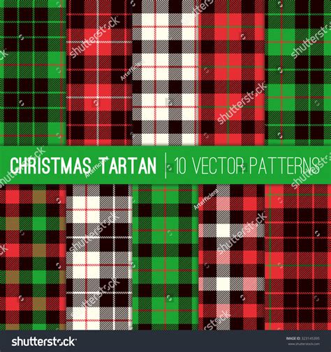 Quilting fabric and yardage with precuts from moda, riley blake, robert kaufman, and more. Christmas Tartan Plaid Patterns. Red, Green, White And ...