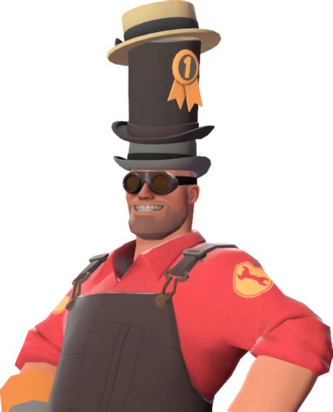 Image Engineer With The Jaxers Dapper Topper Tf2png Team
