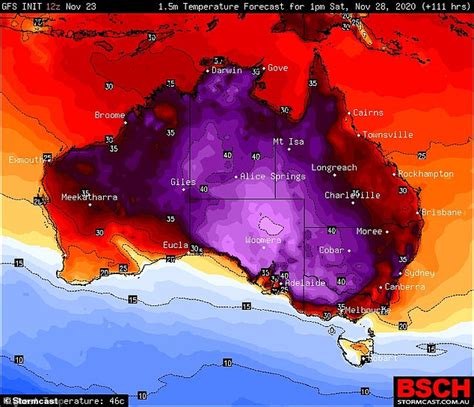 Severe Heat Waves To Smother Australia For Six Straight Days As Sweltering 40c Temperatures
