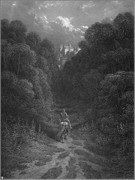 Gustave Dorés Illustration Of Lord Alfred Tennysons “idylls Of The