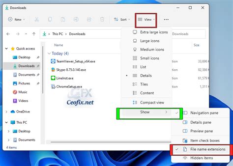 How To Show File Extensions In Windows 11 Version