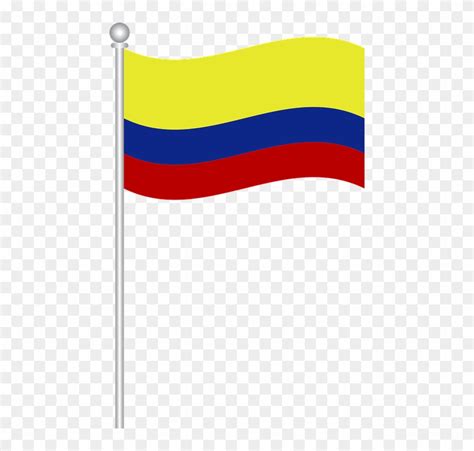 Bandera Colombia Dibujo Bandera De Colombia Dibujo Para Colorear E