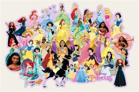 Princesas Disney Set Sticker Pegatinas Cuotas Sin Inter S