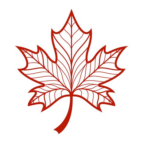 Autumn Maple Leaf vector logo 552220 Vector Art at Vecteezy