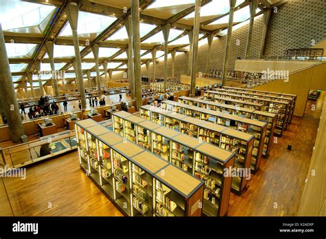 The Biblioteca Alexandrina Alexandria Library Was Completed In 2002