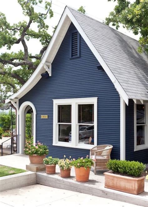 The subtle signs were there: Image result for house dark blue | House exterior blue ...