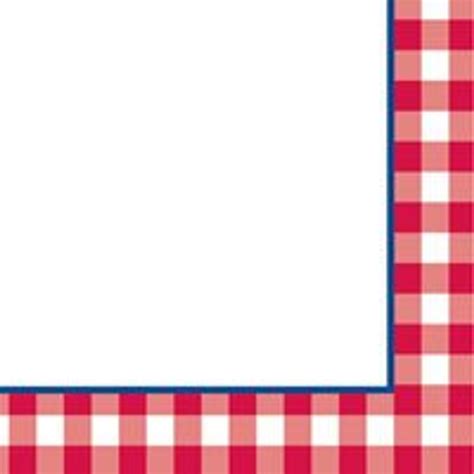 Picnic Ii Border Papers Clip Art Library