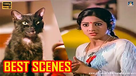 Kamal Chasing Sridevi Best Scenes Horror Scenes Sigappu Rojakkal Movie Scenes Youtube