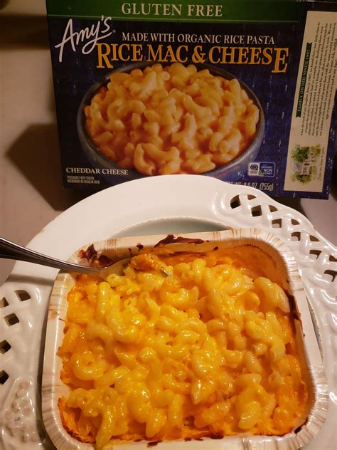 Amy S Rice Mac Cheese Cooked In The Oven I LOVE Amy S But This Was