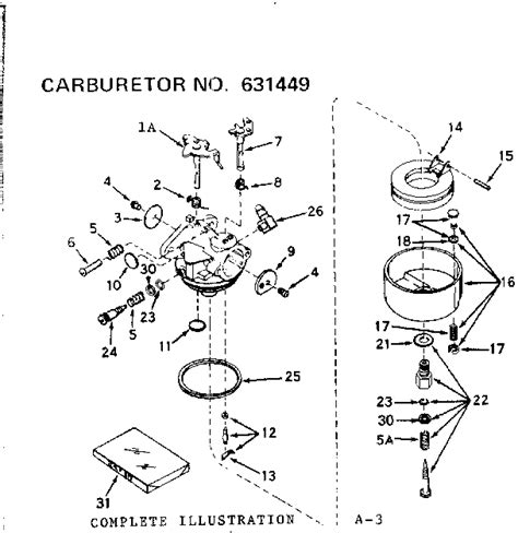 Diagram Murray Riding Mower Carburetor Diagram Mydiagramonline