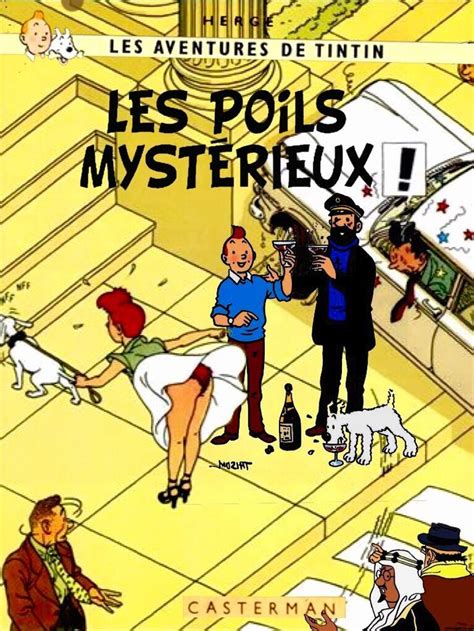 Pingl Par Dioxadol Borges Sur Tintin Pastiche Tintin Herg Les