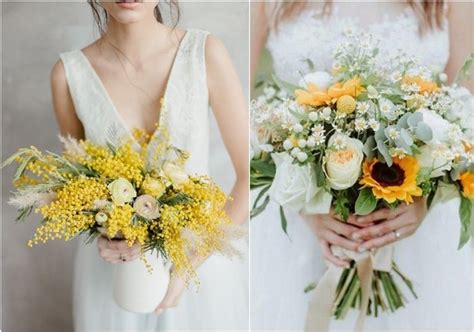 22 Sunny Yellow Wedding Bouquet Ideas 2024 🌻