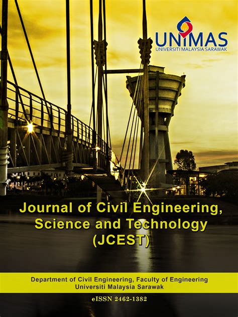 The journal publishes original papers in english, which contribute to understanding engineering science and improving. Vol 6 No 2: September 2015 | Journal of Civil Engineering ...
