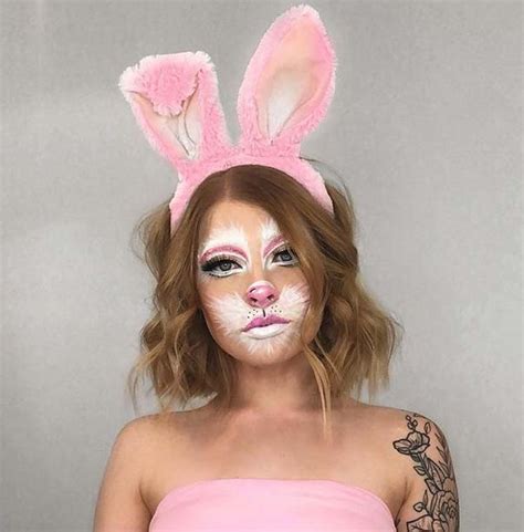 22 Bunny Makeup Ideas For Halloween That You Must Know Bunny Makeup