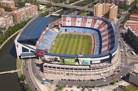 La liga se olvida de gritar gol: Atletico Madrid stadion, a Vicente Calderon, melynek ...