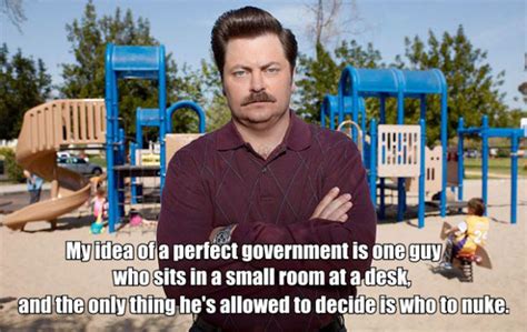 The Government As Told By Ron Swanson