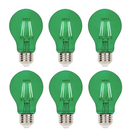 Green Led Light Bulbs Light Bulbs The Home Depot