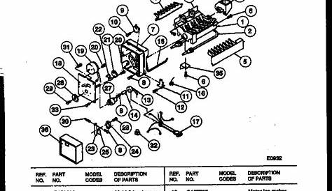 Ice Maker Parts Diagram - Wiring Diagram