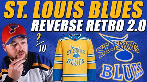 St Louis Blues Adidas Reverse Retro 20 Jersey Review Youtube