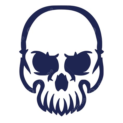 Skull Head Mascot Logo Illustration Vector Skull Head Skull Art