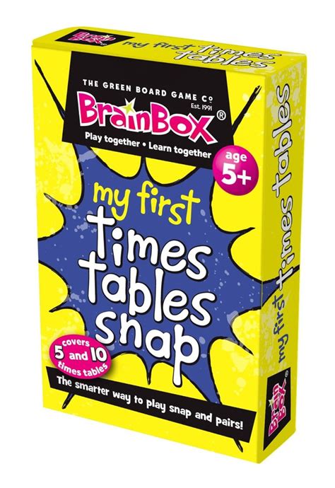 My First Times Tables Snap Toys And Games Ireland