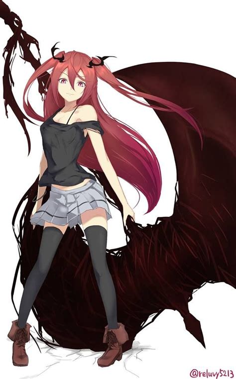 Anime Girl Red Hair She Looks Like She Could Be A Yandere Yandere