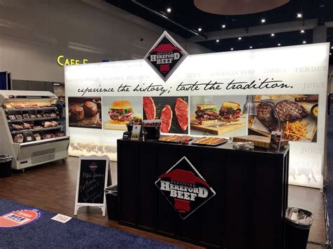 certified hereford beef exhibits at nga and amc industry shows certified hereford beef