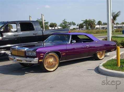 75 Donk On All Gold 180 Spokes Daytons Candy Paint Cars Donk Cars