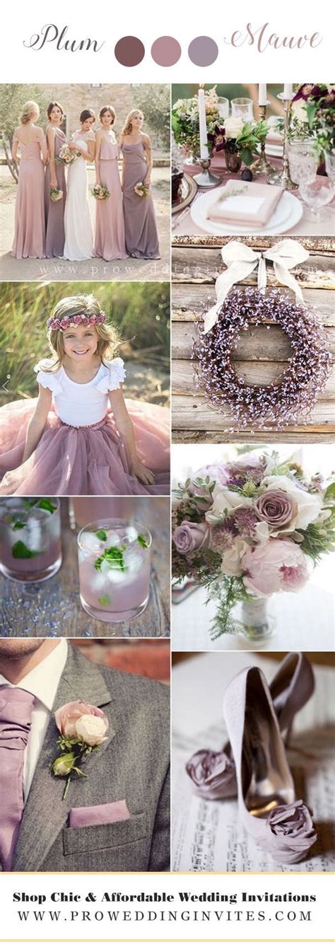 Top 15 Fall Wedding Color Combos And Trends For 2021 Mauve Wedding