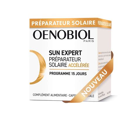 Oenobiol Sun Expert Préparateur Solaire Accélérée Complément