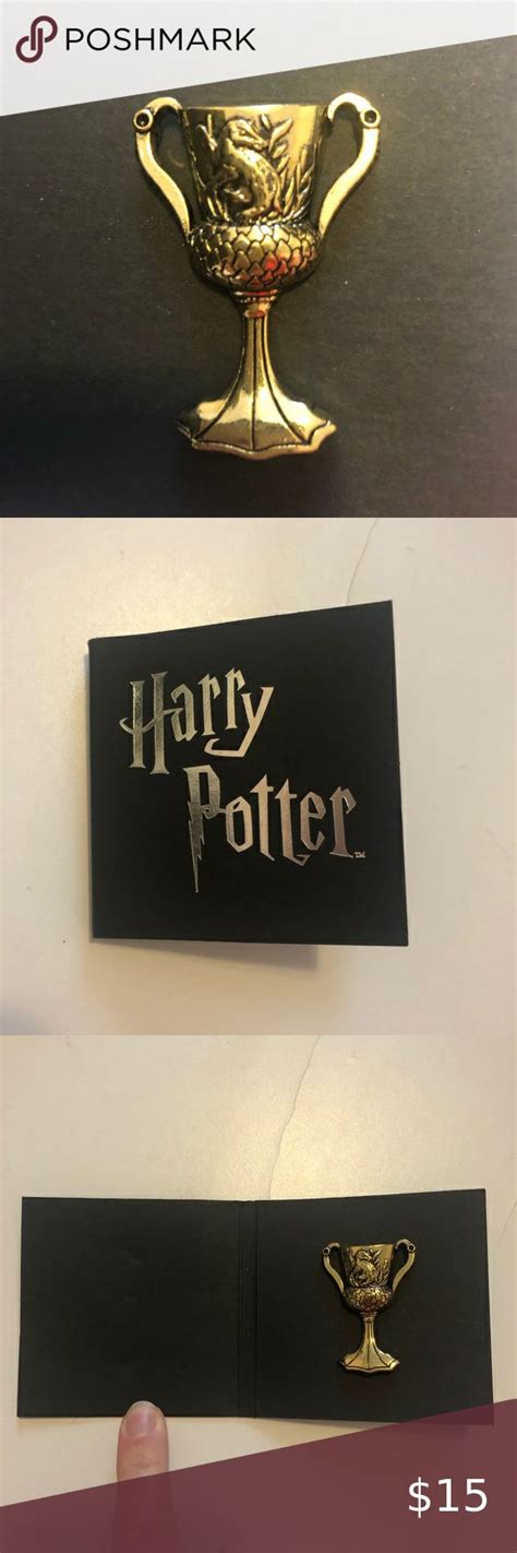 Harry Potter Horcrux Helga Hufflepuff Cup Pin Hufflepuff Cup