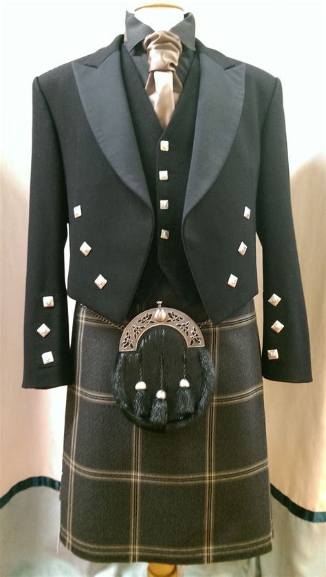 the classic eternity kilt with black prince charlie jacket scottish fashion kilt outfits