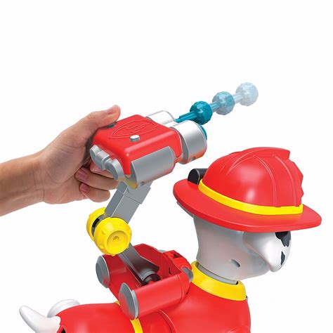 The resolution of image is 481x419 and classified to cute dog, hot dog, chase paw patrol. Paw Patrol Juguete Robot Zoomer Marshall Perro Interactivo - S/ 270,00 en Mercado Libre