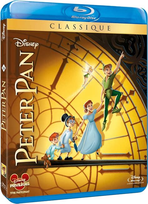 Peter Pan Blu Ray Amazon Fr Hamilton Luske Clyde Geronimi Wilfred Jackson DVD Et Blu Ray
