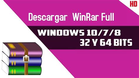 🥇 Descargar Winrar Full Para Windows 【 32 Y 64 Bits