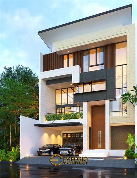 Saya doakan semoga kalian sehat selalu. Desain Rumah Modern 3 Lantai Bapak Leonardy di Jakarta Utara