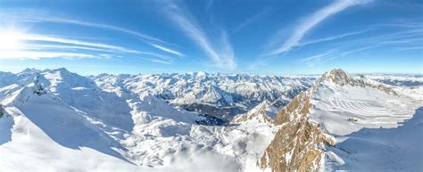 Winter Mountain Panorama Stock Image Image Of Landscape 75639065