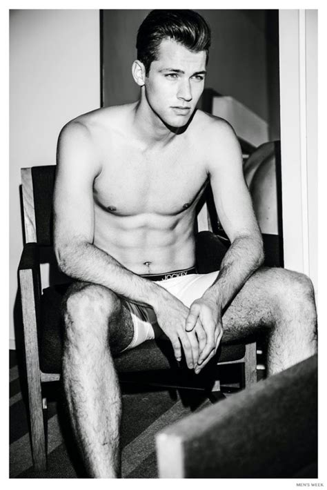 Kacey Carrig Models Underwear For Men S Week The Fashionisto