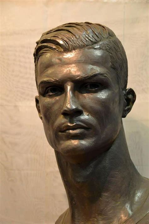 Cristiano ronaldo visits namesake madeira airport, for ceremony which honoured him. Soccer Player Cristiano Ronaldo Gets New Statue of Himself