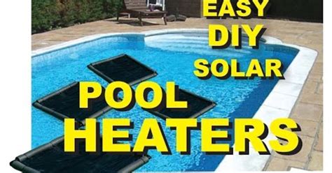 How to heat an intex. Easy DIY Solar Pool Heater | Solar pool heater, Solar pool ...