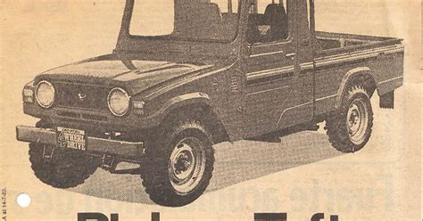 Archivo De Autos El Jeep Daihatsu Taft De