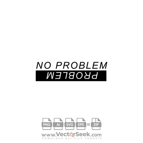 No Problem Logo Vector Ai Png Svg Eps Free Download