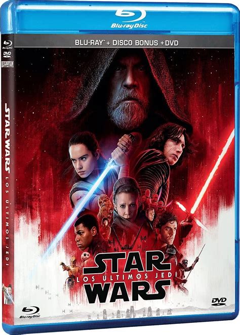 Star Wars Episode Viii The Last Jedi Blu Ray Dvd Fílmico