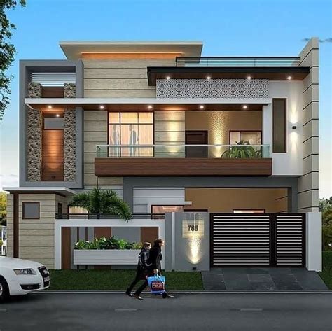 Front Design Of Modern House