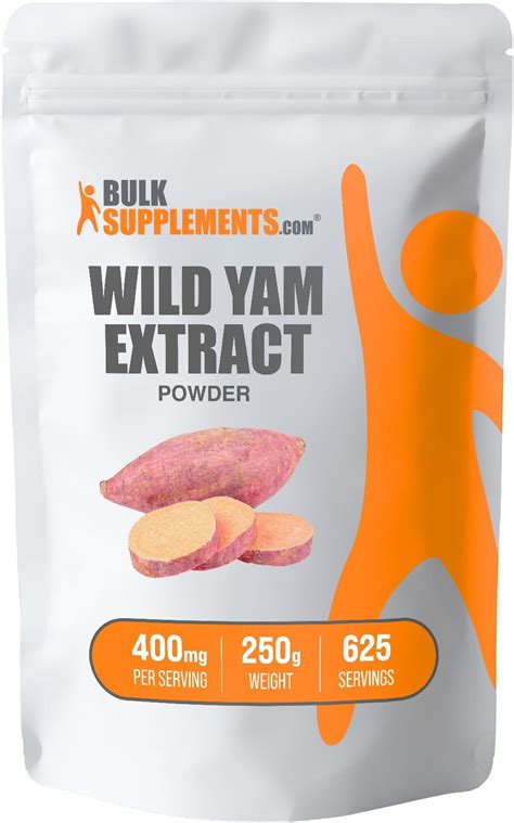 Bulksupplements Wild Yam Extract Powder Herbal Supplement Wild Yam Supplement